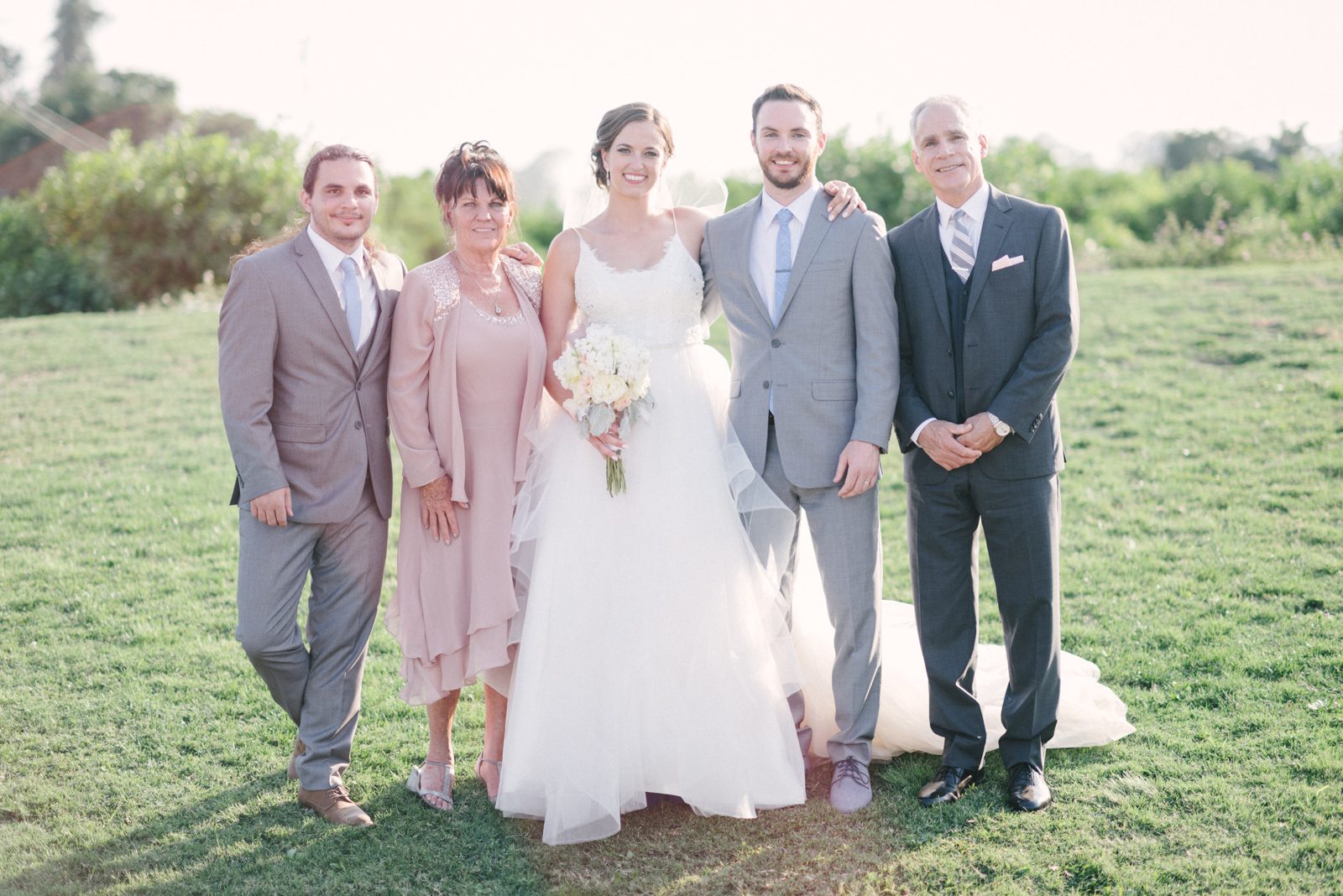 Family photos at Limoneira Ranch Wedding by Paso Robles Wedding Photographer Yvonne Goll Photography
