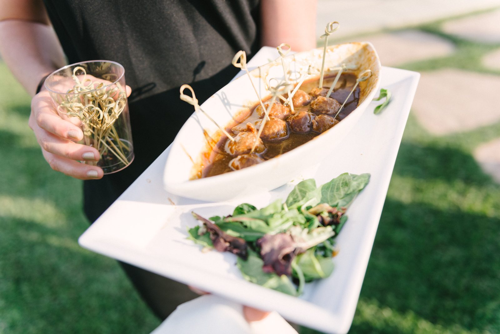 Coctail hour at Limoneira Ranch Wedding by SLO Wedding Photographer Yvonne Goll Photography