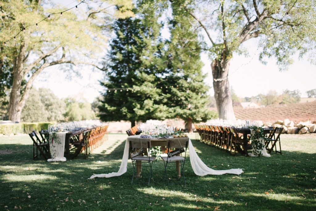 hammersky vineyard reception space rustic elegant wedding